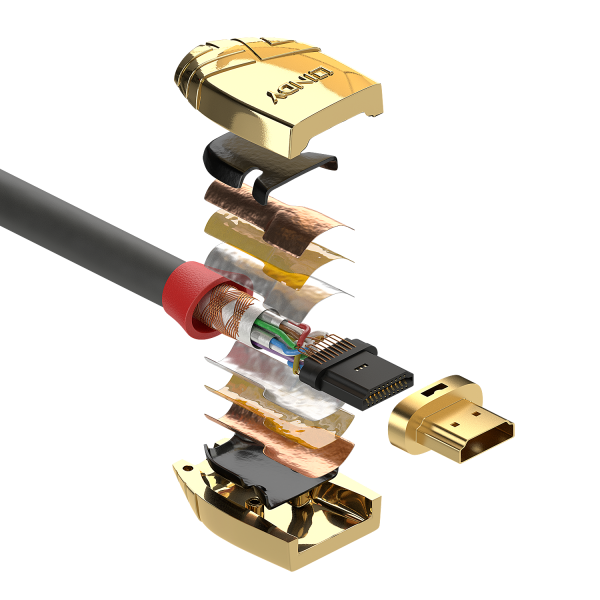 CAVO HDMI HIGH SPEED GOLD LINE 7 5M - Image 3