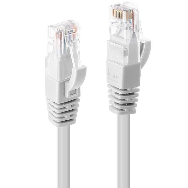 CAVO DI RETE CAT.6 U UTP BIANCO 3M