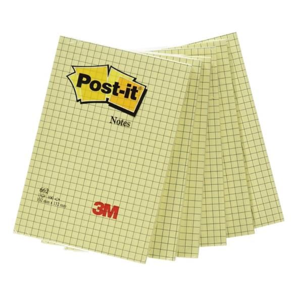 CF6POST-IT LARGENOTE 102X152 QUA