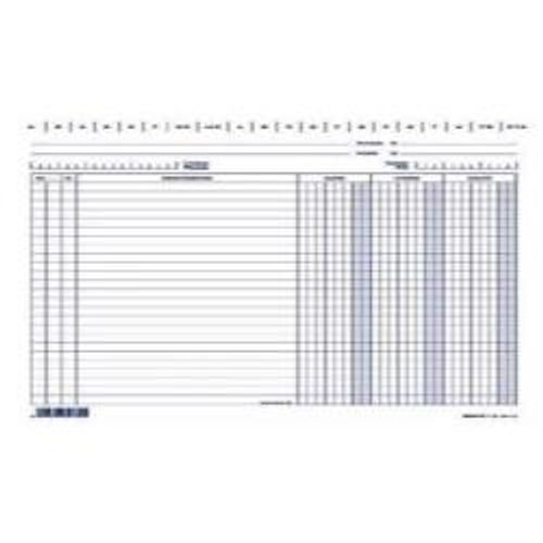 CF100 SCHEDE DARE/AVERE/SALDO BLU