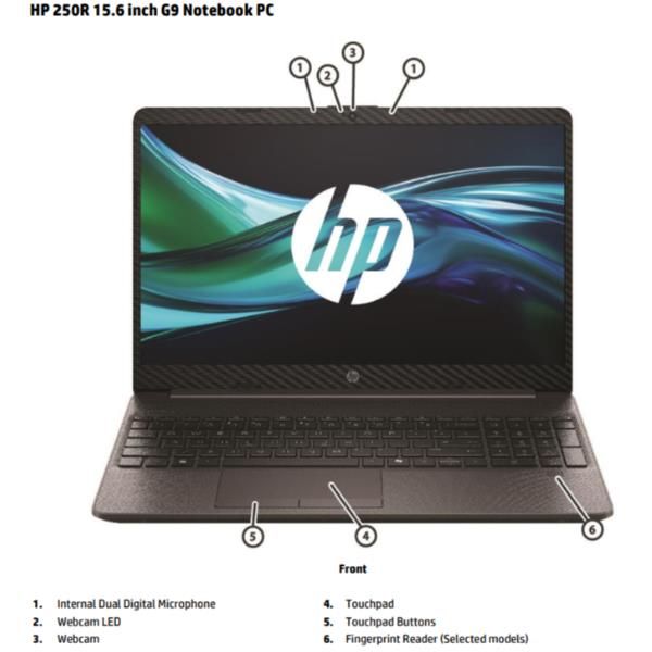 HP 250RG9 5-120U 15 8GB/512 FDOS - Image 4