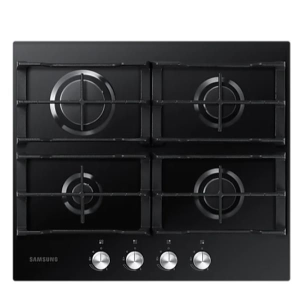 PIANO GAS 4F 60CM WOK NERO
