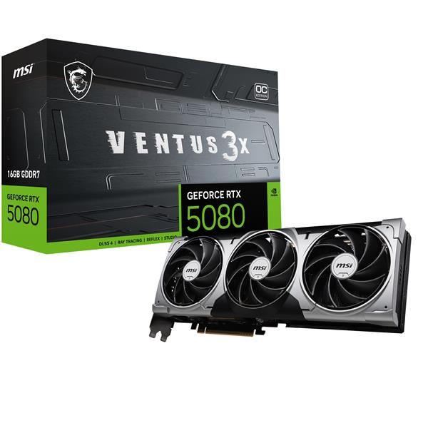 GEFORCE RTX 5080 16G VENTUS 3X OC