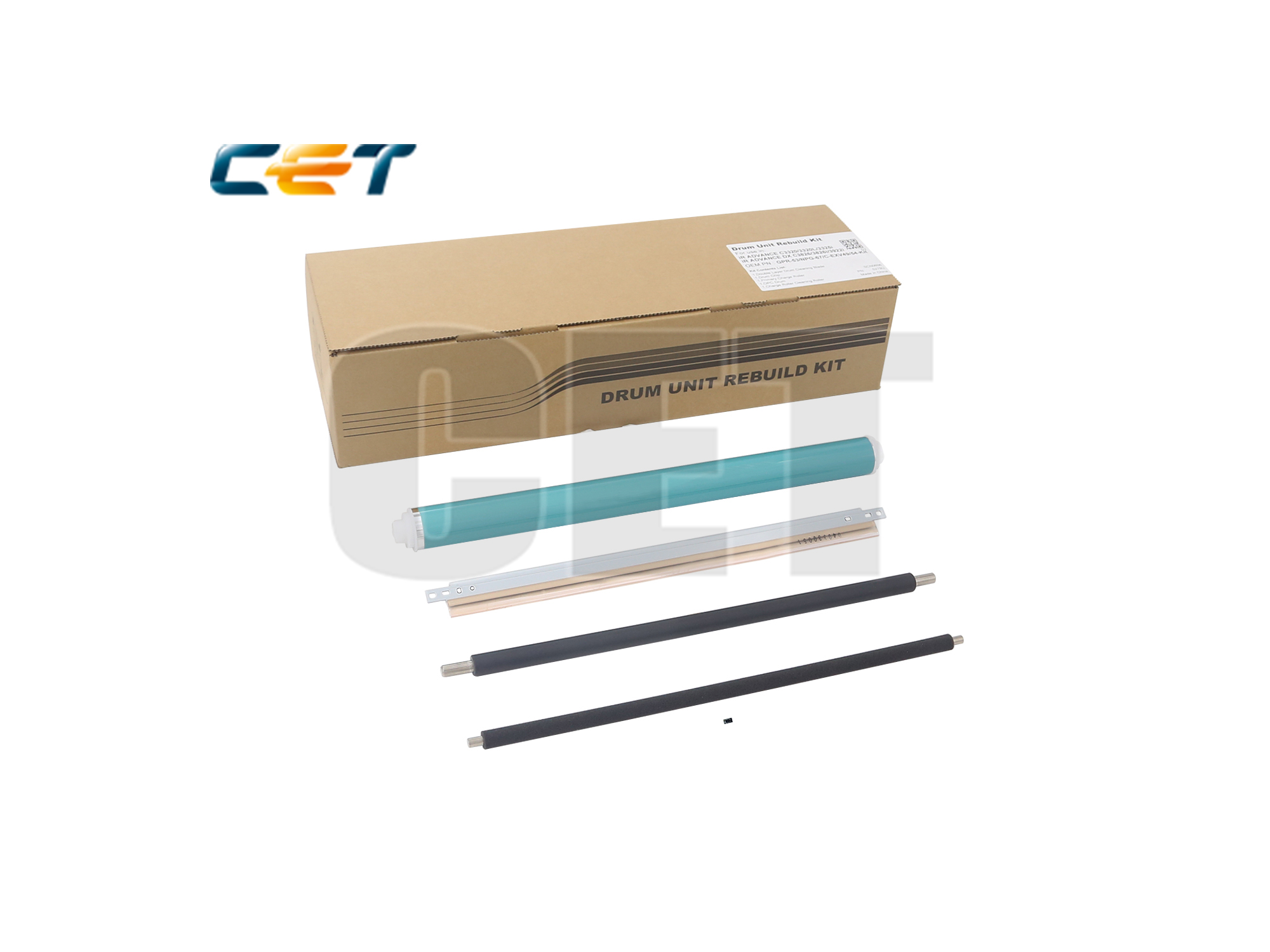 (Compatibile) CET Drum Unit Rebuild Kit CANON C3025 C3320 C3826#GPR-53/NPG-67/C-EXV49/54-Kit