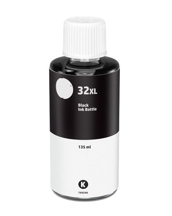 (Compatibile) Black Pigment 135ML Compa HP 550,655,315,7305,7605,455,457