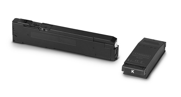(Compatibile) Black+Waste Compatible for OKI C 650dn-7K#09006130