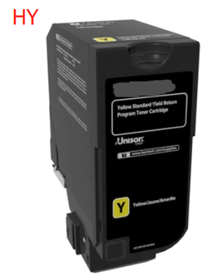 (Compatibile) Yellow compatible para Lexmark CS531/CX532-8.8K