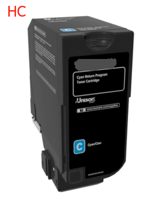 (Compatibile) Ciano compatible para Lexmark CS531/CX532-8.8K
