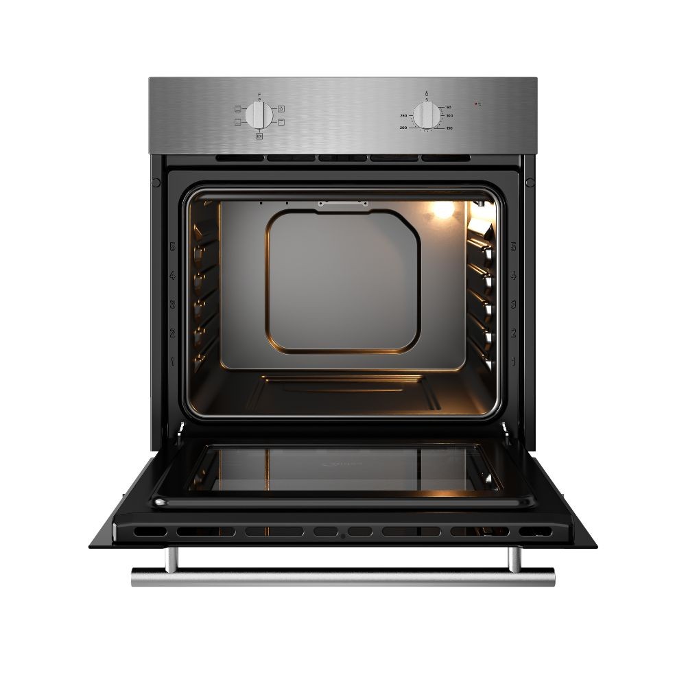 Forno statico Midea MO704STX 70 litri doppia manopola classe A nero inox - Image 3