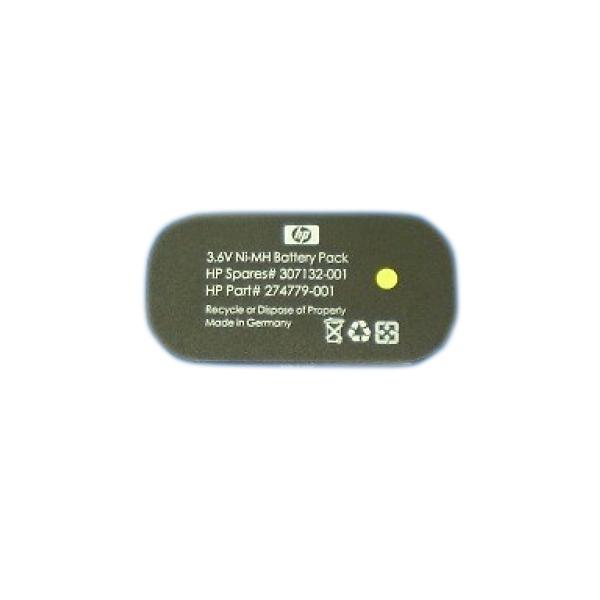 HPE 307132-001 batteria di backup per dispositivi di archiviazione Nichel-Metallo Idruro [NiMH] 500 mAh (HPE BATTERY PACK ASSEMBLY 3.6V !!!NEW!!!,500mAh [NiMH])