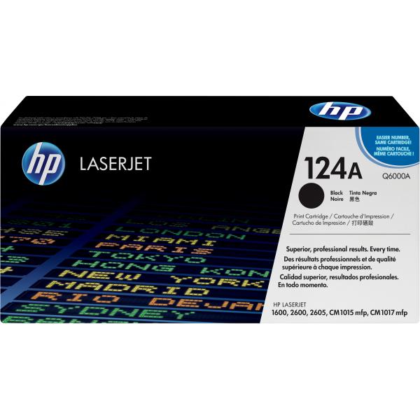 HP Cartuccia Toner originale nero LaserJet 124A (Toner Black - Pages 2.500 - Warranty: 12M)