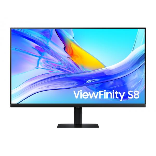 Samsung LS27D800UAU Monitor PC 68,6 cm [27] 3840 x 2160 Pixel 4K Ultra HD Nero (SAMSUNG 27IN S80UD UHD - USB-C VIEWFINITY MONITOR)
