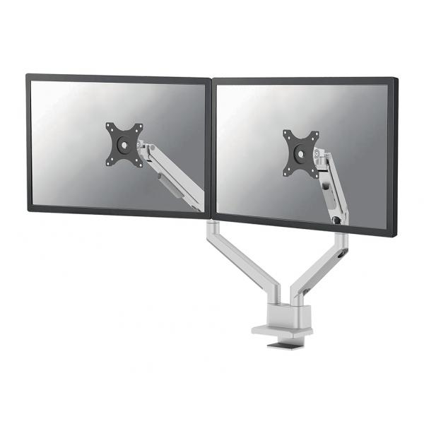 Neomounts DS70-250SL2 Braccio per monitor 17-32 - molla a gas - Topfix - 180°-stop (Neomounts NEXT Slim DS70-250SL2 Dual monitor arm - 17-32 - 1-9 kg/screen [curved 8 kg/screen] - gas spring - 180 [5