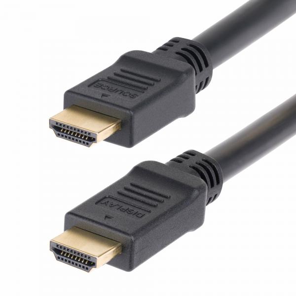 StarTech.com Cavo HDMI 2.0 attivo da 10m, CMP, con classificazione Plenum, cavo HDMI ad alta velocità, 4K 60Hz, HDR10/HDCP 2.2/ARC, cavo HDMI a parete CMP (ACTIVE HDMI 2.0 CABLE - 10M/CMP/PLENUM/4K 6