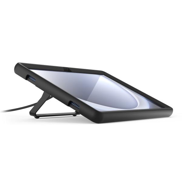 Compulocks 11KS01KL supporto antifurto per tablet Nero 27,9 cm [11] (Compulocks Galaxy Tab A9+ 11 Secured Kickstand - Bumper for tablet - kickstand - rubber - black - for Samsung Galaxy Tab A9+)