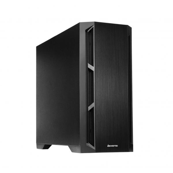 Chieftec Midi APEX Series GA-01B-Q-OP Midi Tower (Chieftec Apex Q Black, E-ATX, w/ Alu f)
