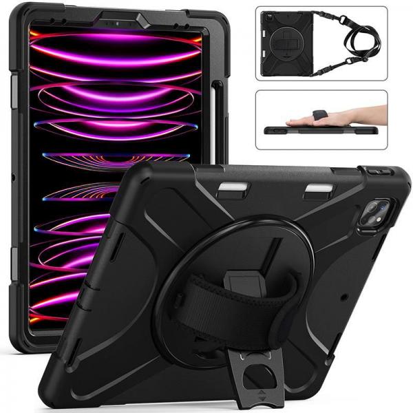 eSTUFF ES681560-BULK non classificato (iPad Pro 13 2025/2024 AUSTIN - Defender without built-in - screen protector. Black - Warranty: 24M)