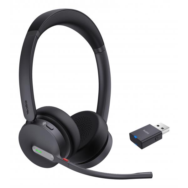 Yealink WH64 Hybrid Dual Teams Auricolare Wireless A Padiglione Ufficio Micro-USB Bluetooth Nero (YEALINK WH64 HYBRID DUAL TEAMS)