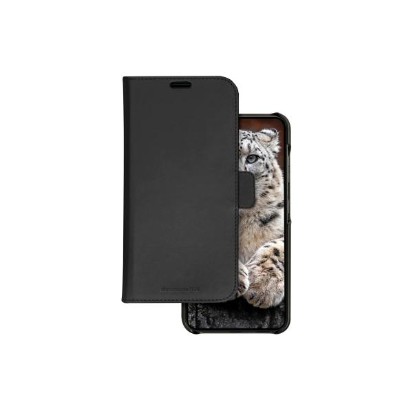 dbramante1928 Lynge custodia per cellulare 17 cm [6.7] Custodia flip a libro Nero (dbramante1928 Lynge - Flip cover per cellulare - 2 in 1 - pelle pieno fiore con lavorazione a ciottoli - per Samsung
