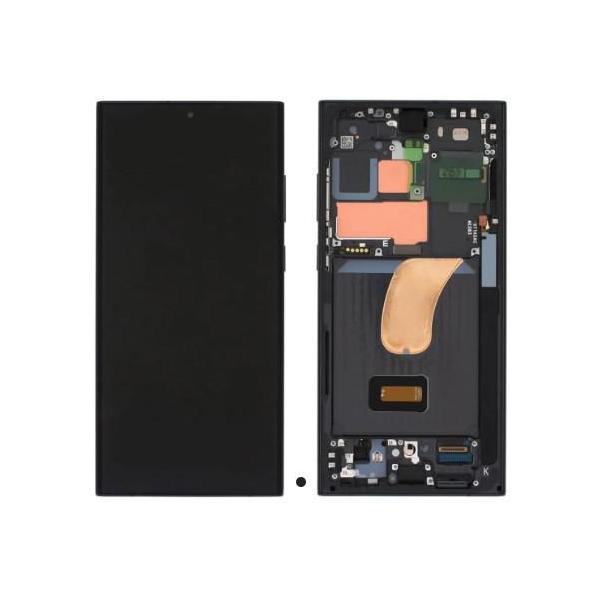 CoreParts MSPP76024 non classificato (LCD For Samsung Galaxy S23 - Ultra OLED Screen and - Digitizer with Frame Assembly - without Logo - Black - Warranty: 12M)