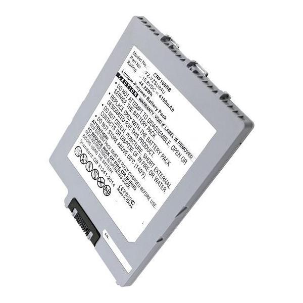 CoreParts MBXPA-BA0003 ricambio per laptop Batteria (Laptop Battery for Panasonic - 44.28Wh 10.8V 4100mAh 44Wh - Li-Pol 10.8V 4100mAh Silver, CS35 Controller - Warranty: 12M)