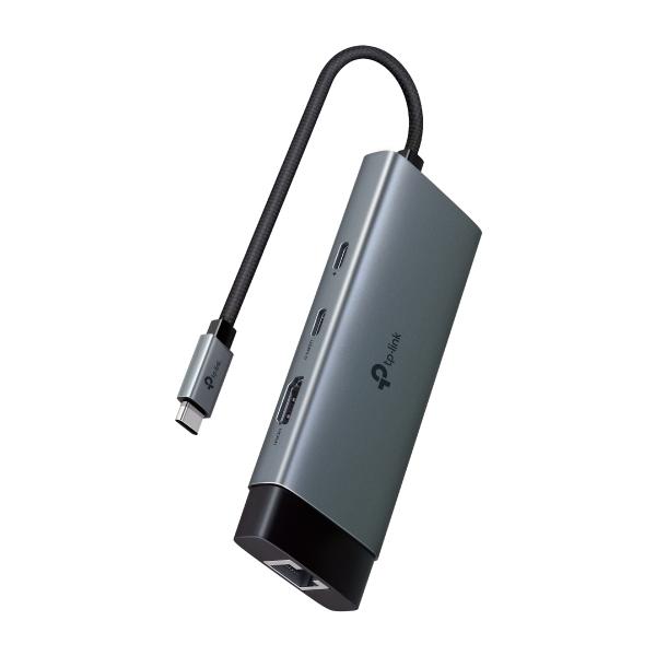 TP-Link UH6120C hub di interfaccia USB tipo-C Grigio (TP-Link UH6120C V1 - Docking station - USB-C - HDMI - 1GbE)