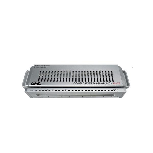 GBC 4410051 macchina piegafoglii Rilegatrice a pettine 30 fogli Argento (GBC 4410051 Interchangeable Comb Die Set)