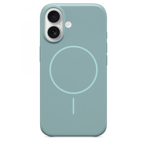 Apple Custodia MagSafe di Beats per iPhone 16 - Azzurro Nilo (Beats - Back cover for mobile phone - MagSafe compatibility - plastic - riptide blue - for iPhone 16)