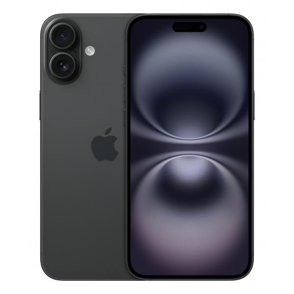 Apple iPhone 16 Plus 17 cm [6.7] Doppia SIM iOS 18 5G USB tipo-C 128 GB Nero (IPHONE 16 6.7IN A18 PLUS 128GB - BLACK)