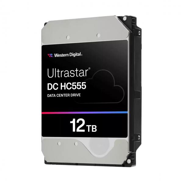 Western Digital Ultrastar DC HC555 disco rigido interno 12 TB 7200 Giri/min 512 MB 3.5 SAS3 (WD HD3.5 SAS3 12TB WUH722012CL5204/512e [Di])