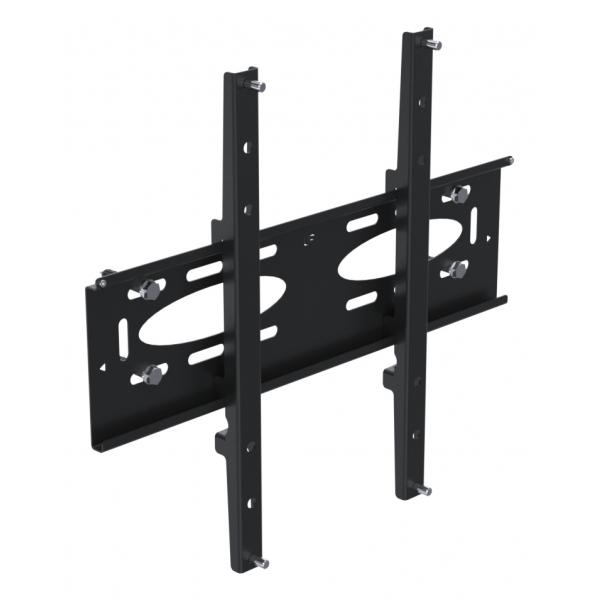 Ergonomic Solutions SpacePole Digital Signage SPDS544FP-02 Supporto per display espositivi 165,1 cm [65] Nero (FIXED WALL BRKT. 32-65VESA200-400)