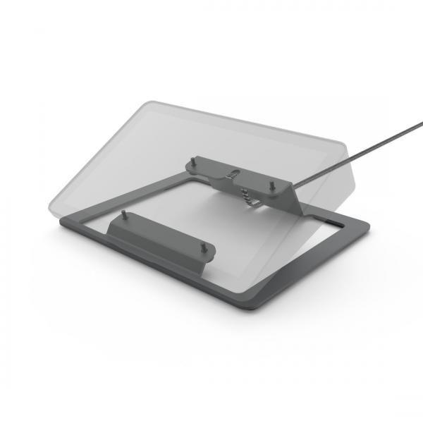 Heckler Design H660-BG supporto per personal communication Supporto passivo Tablet/UMPC Nero, Grigio (Stand for Logitech Tap - - Black Grey)