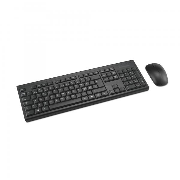 Kensington Set da scrivania wireless KM150 EQ (KM150 EQ Desktop Set - [Keyboard & Mouse] - Pan - Nordic - Warranty: 24M)