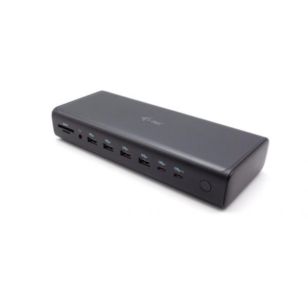 i-tec Universal 6x 4K/60Hz Display Docking Station + Power Delivery 140W (I-TEC UNIVERSAL 6X 4K LCD DOCK - POWER DELIVERY 140W)