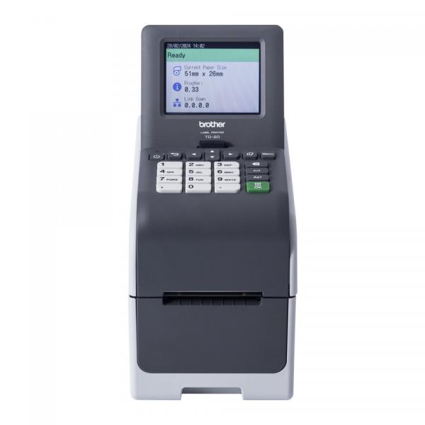 Brother TD-2320DSA300 stampante per etichette [CD] Termica diretta 300 x 300 DPI 152 mm/s Cablato Collegamento ethernet LAN (2INCH 300DPI DESKTOP PRINTER - [USB/LAN/BATTERY OPTION/TOUCH SC)