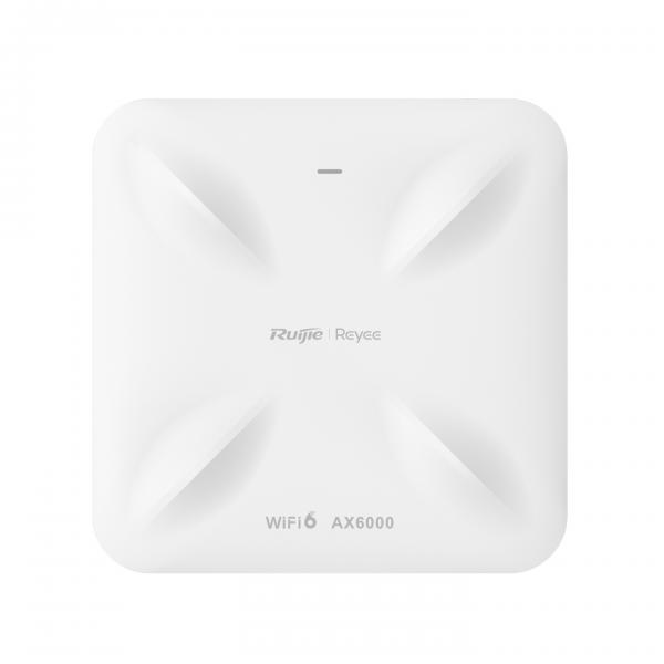 Ruijie Networks RG-RAP6260[H]-D punto accesso WLAN 5950 Mbit/s Bianco Supporto Power over Ethernet [PoE] (AX6000 Wi-Fi 6 dual-band Gigabit outdoor AP IP68 ;Built-in directional antennas1?10/100/1000/