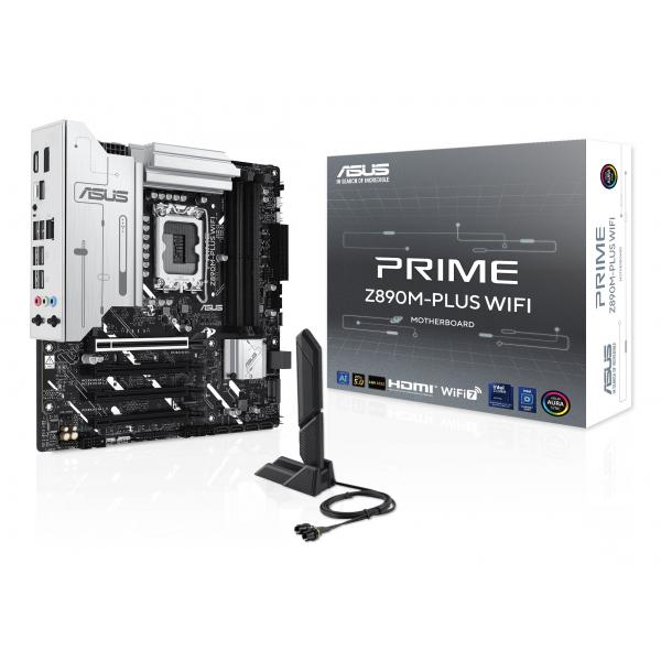 ASUS PRIME Z890M-PLUS WIFI Intel Z890 LGA 1851 [Socket V1] micro ATX (PRIME Z890M-PLUS WIFI)