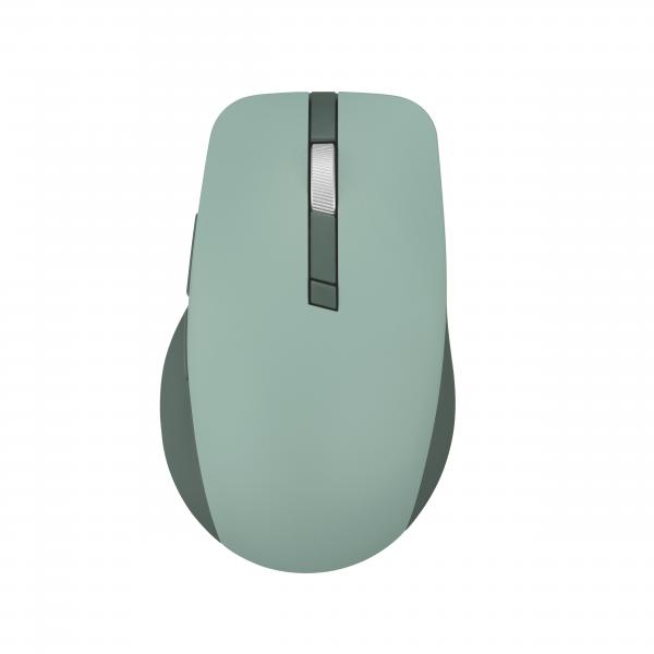 ASUS SmartO MD200 Silent Plus mouse Ufficio Ambidestro RF senza fili + Bluetooth Ottico 4200 DPI (MD200 MOUSE GREEN)