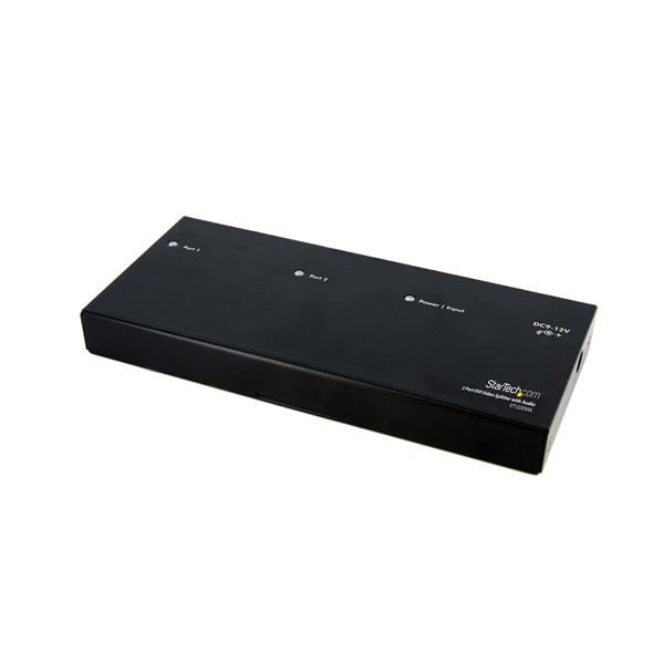 StarTech.com Sdoppiatore video DVI 2 porte con audio (2 PORT DVI VIDEO SPLITTER - WITH AUDIO)