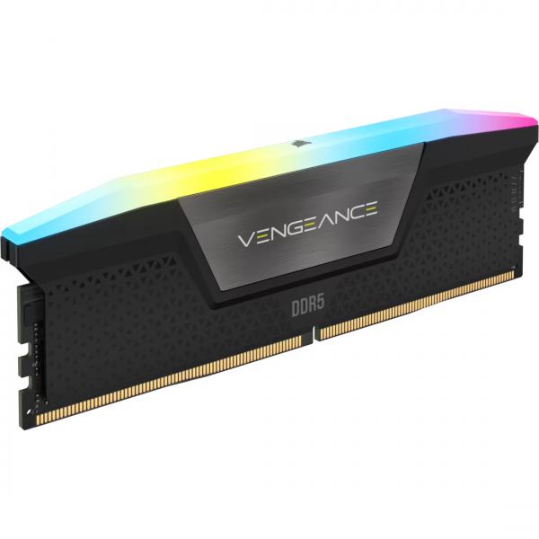 Corsair Vengeance RGB CMH32GX5M1B5200Z40 memoria 32 GB 1 x 32 GB DDR5 288-pin DIMM (CORSAIR VENGEANCE RGB DDR5 32GB [1 x 3)