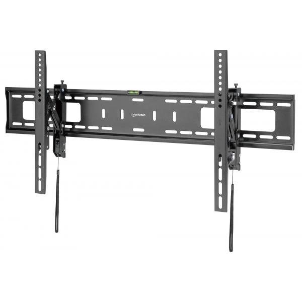 Manhattan 461863 Supporto TV a parete 2,29 m [90] Nero (TV/MONITOR WALL MOUNT TILT - ANTI THEFT VESA TO 800X400 75KG)