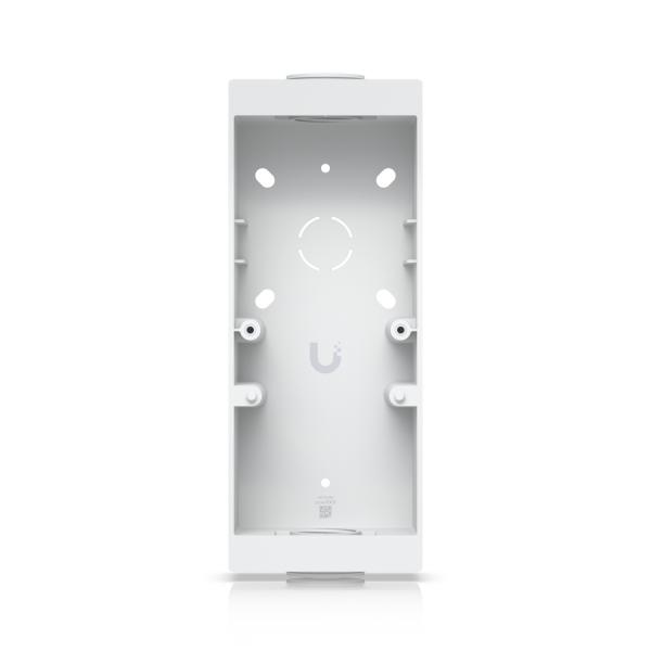 Junction box for UniFi - Professional Access Readers - and Doorbells that supports flat surface mounting and attachment to 3/4 - Warranty: 24M