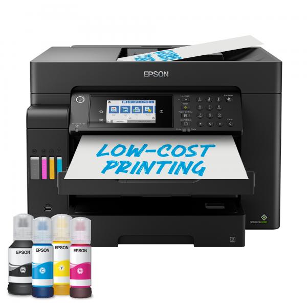 Epson EcoTank ET-16655 Ad inchiostro A3 4800 x 1200 DPI 32 ppm Wi-Fi (Ecotank Et-16655 Inkjet A3 - 4800 X 1200 Dpi 32 Ppm Wi-Fi - Warranty: 12M)