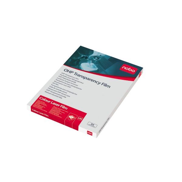 Nobo Conf. 50 lucidi per stampanti laser color (Nobo Colour Laser Film - transparensfi)
