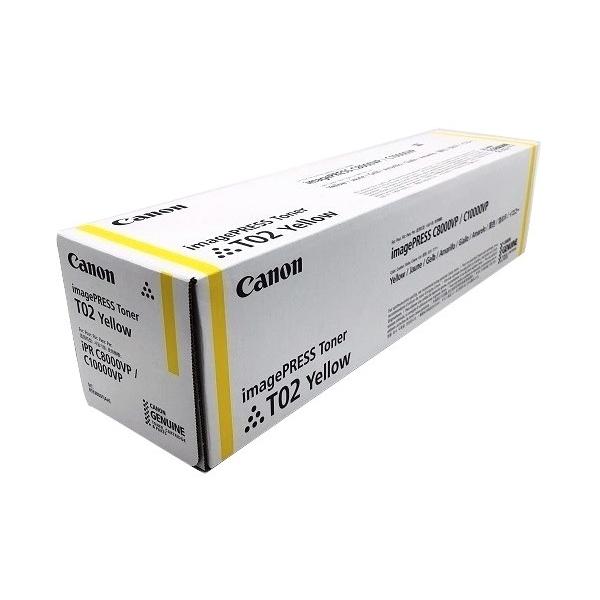 Canon T02 cartuccia toner 1 pz Originale Giallo (Canon T02 - gul - original - tonerpatr)