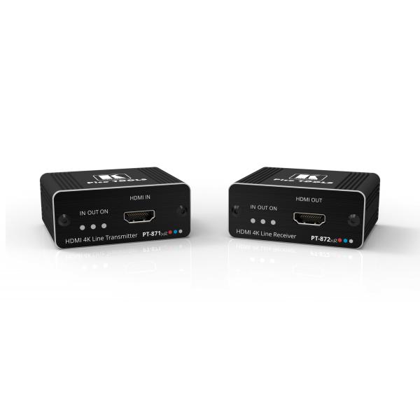 Kramer Electronics PT-871/2XR-KIT Trasmettitore e ricevitore AV Nero (Kramer PicoTOOLS PT-871/2xr-KIT - send)