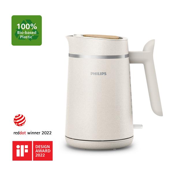 Philips Eco Conscious Edition HD9365/10 Bollitore serie 5000 (Philips HD 9365/10 100% biobasierter K)