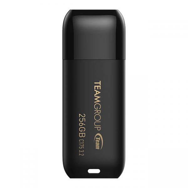 Team Group C175 unità flash USB 256 GB USB tipo A 3.2 Gen 1 [3.1 Gen 1] Nero (Team C175 256GB USB 3.2 Black USB Flash Drive)