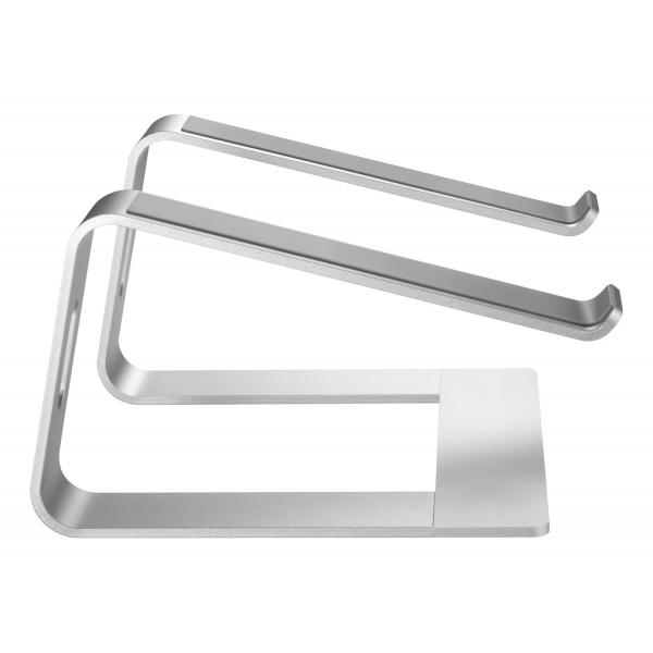 Deltaco ARM-0531 supporto per personal communication Argento (DELTACO Office, High-rise laptop riser)