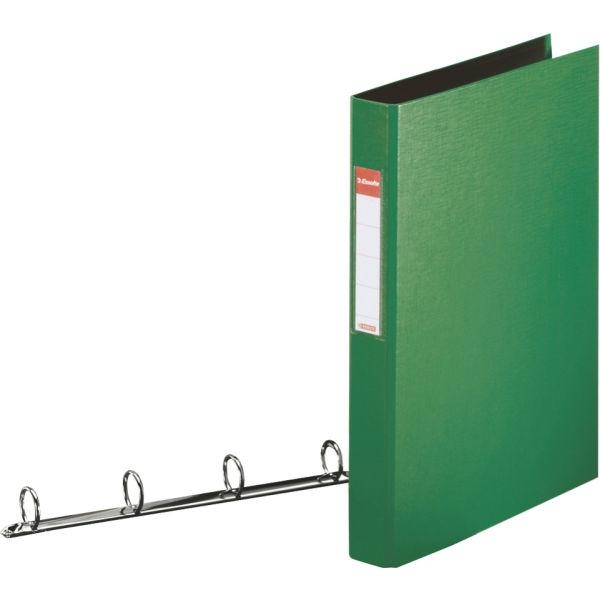 Esselte Standard Ring Binders , PP Green 4x25 mm raccoglitore ad anelli A4 Verde (Ringbind Vivida PP A4 4RR 25mm gr?n)
